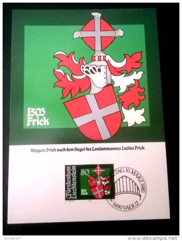 FDC LIECHTENSTEIN 13 - Ganzsachen