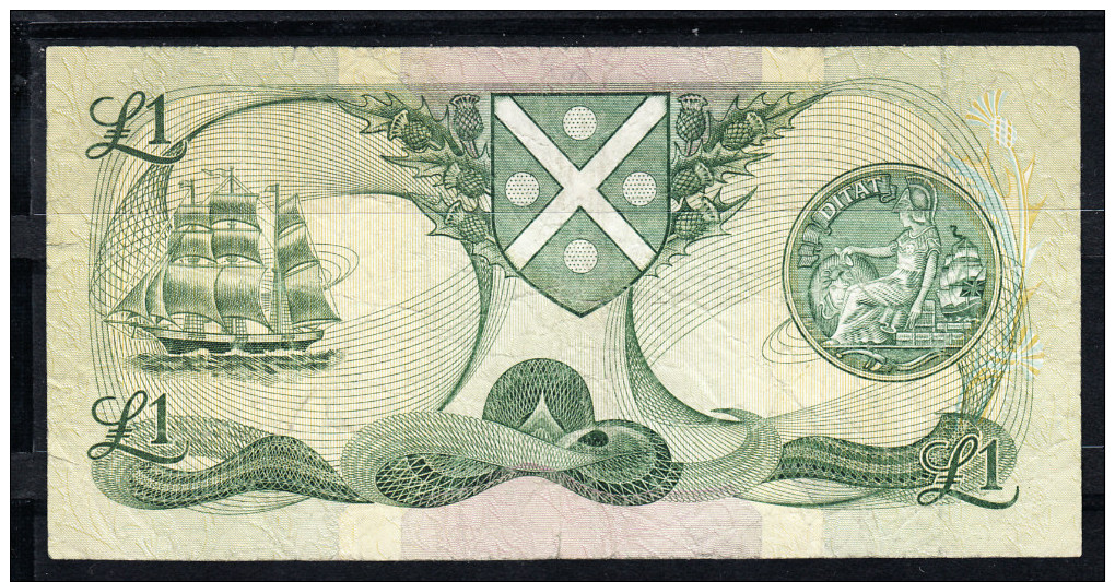 ESCOCIA 1986  1 LIBRA  BANK OF SCOTLAND    MBC..B151 - 1 Pound