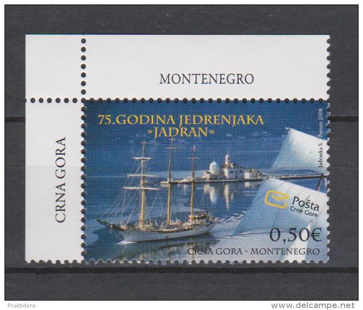 Montenegro Mi 177 - 75 Years Of The Ship 'Jadran' - 2008 * * - Montenegro