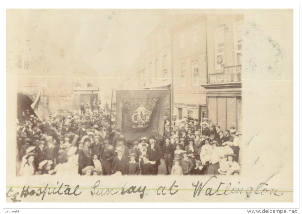 (675) Very Old Postcard - Carte Ancienne - UK ? Steet March Event - Manifestazioni