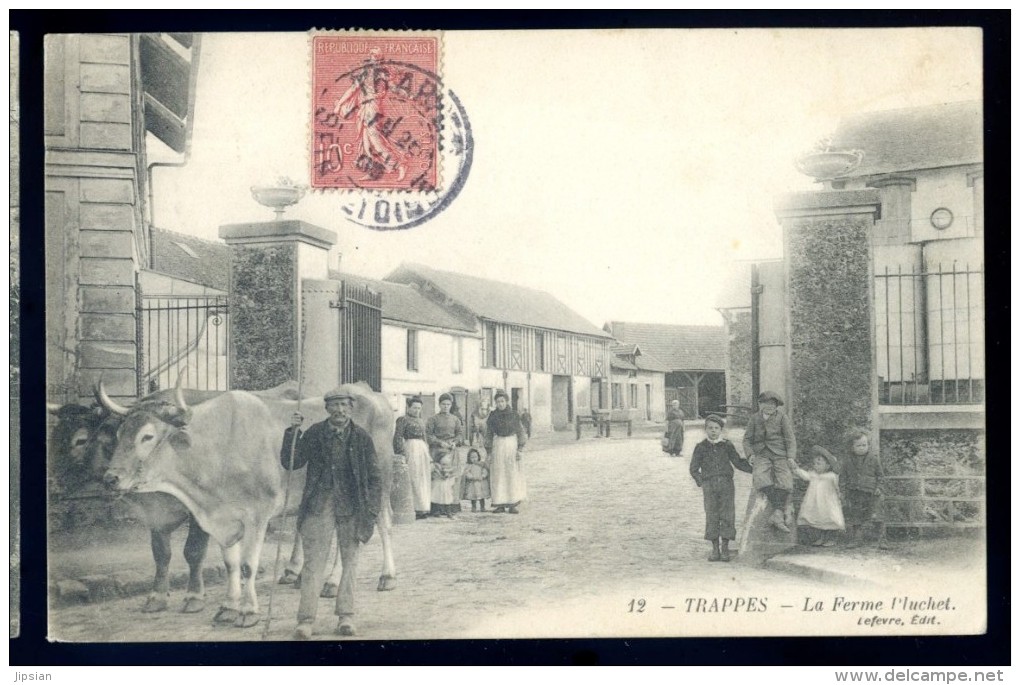 Cpa Du 78  Trappes -- La Ferme Pluchet    LIOB71 - Trappes