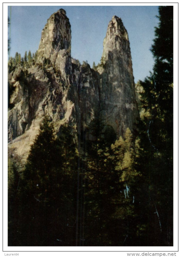 (686) USA - Naches Pass And Yosemite NP (2 Postcards) - Yosemite