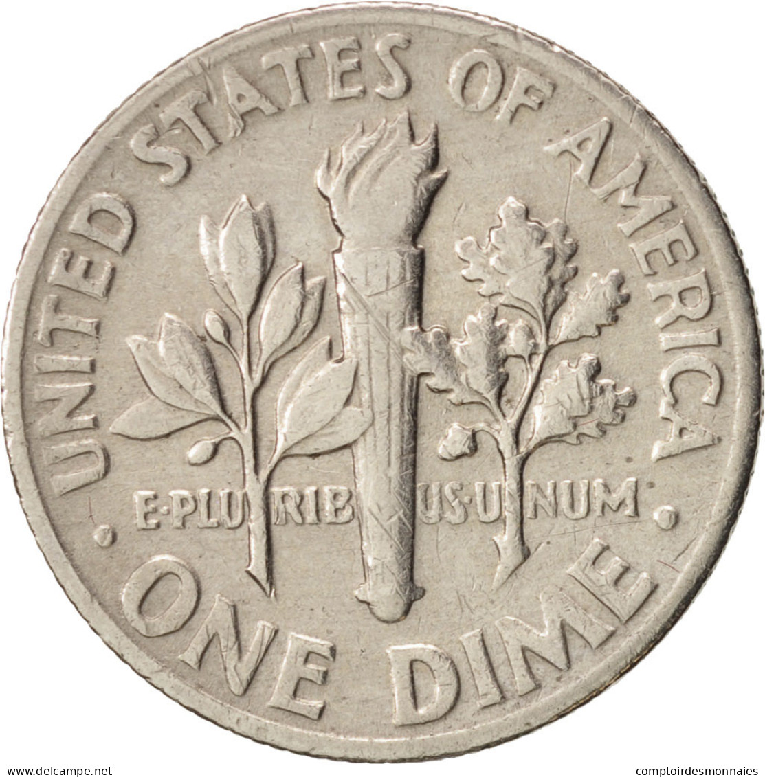 Monnaie, États-Unis, Roosevelt Dime, Dime, 1972, U.S. Mint, Philadelphie, TTB+ - 1946-...: Roosevelt