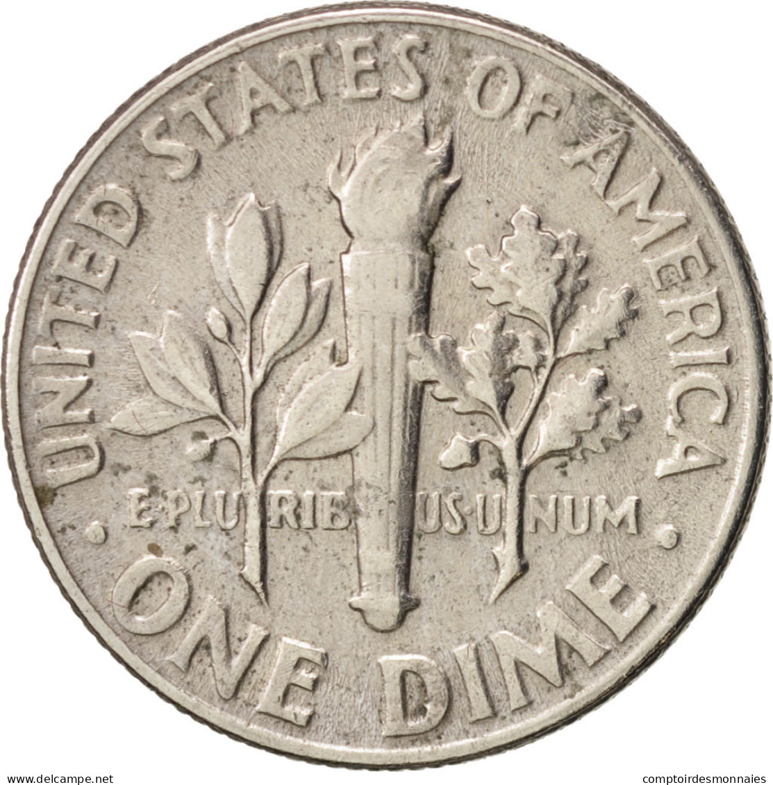 Monnaie, États-Unis, Roosevelt Dime, Dime, 1968, U.S. Mint, Denver, TTB+ - 1946-...: Roosevelt