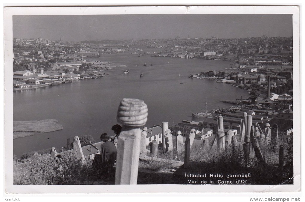 Istanbul - Halic Gorünsü - Vue De La Corne D'Or   - (1957)  -   (Türkiye) - Turkije