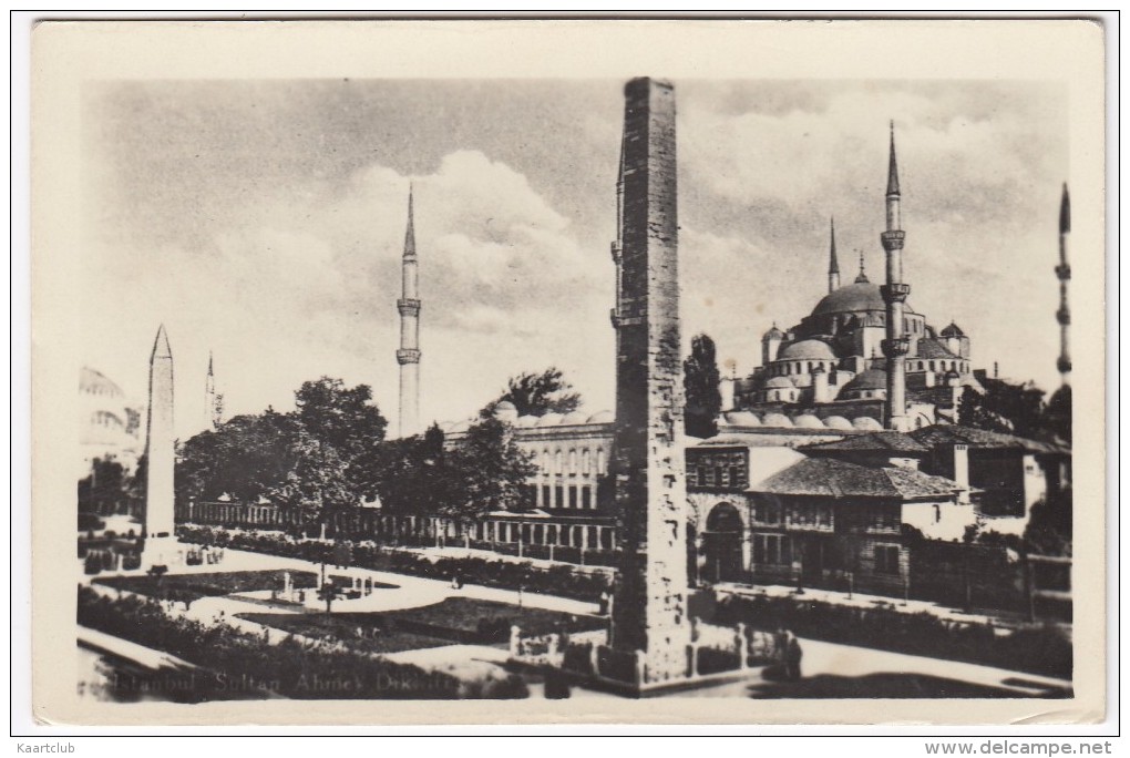 Istanbul - Sultan Ahmed Dikilitas   - (1955)  -   (Türkiye) - Turkije