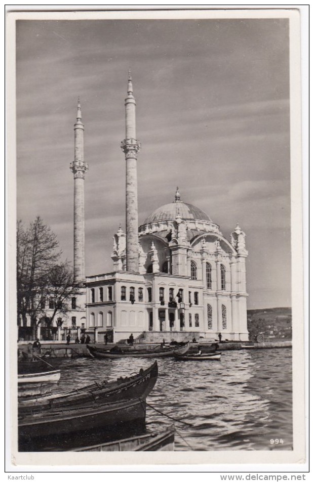 Istanbul -  Mosquée Ortakeuy Au Bosphore   - Bosporus  -  (Türkiye) - Turkije
