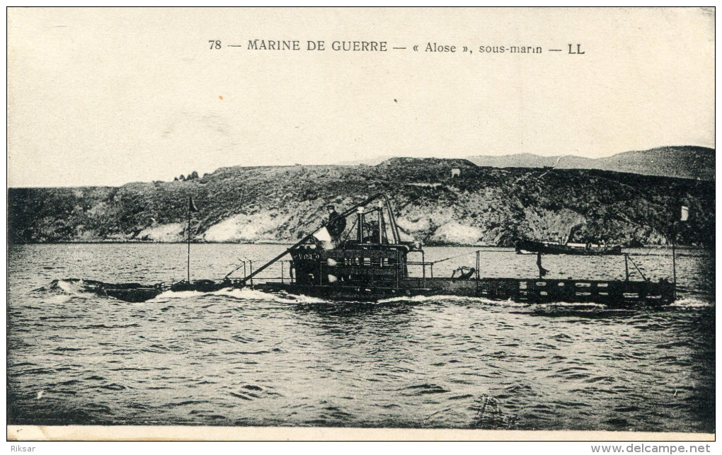 SOUS MARIN(ALOSE) - Sous-marins