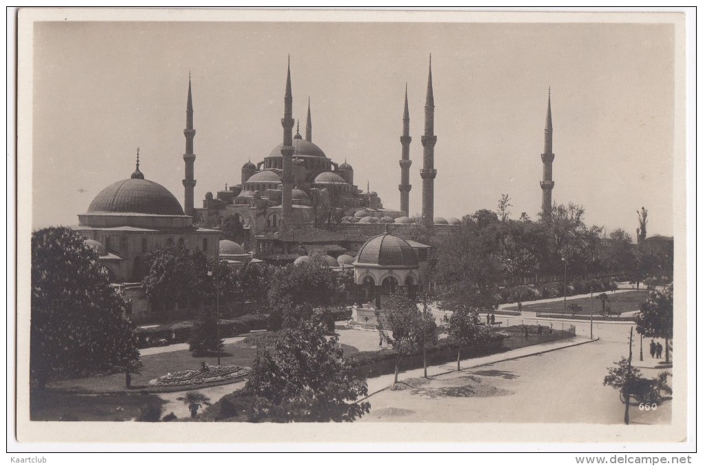Constantinople - Konstantinopel - Mosquée De Sultan Ahmed  - Sultan Ahmed-Moschee  -  (Türkiye) - Turkije