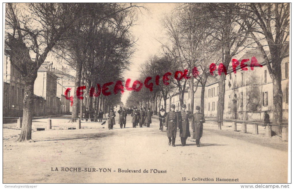 85 - LA ROCHE SUR YON -  BOULEVARD DE L' OUEST   - COLLECTION HAMONNET - La Roche Sur Yon