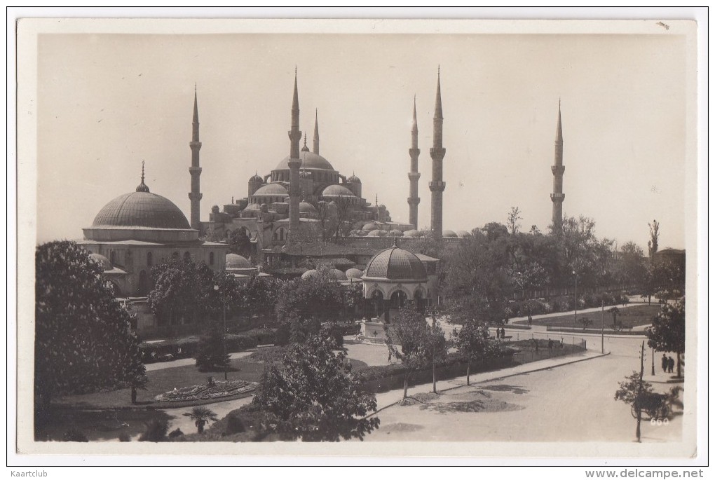 Konstantinopel - Sultan Ahmed-Moschee  -  (Türkiye) - Turkije