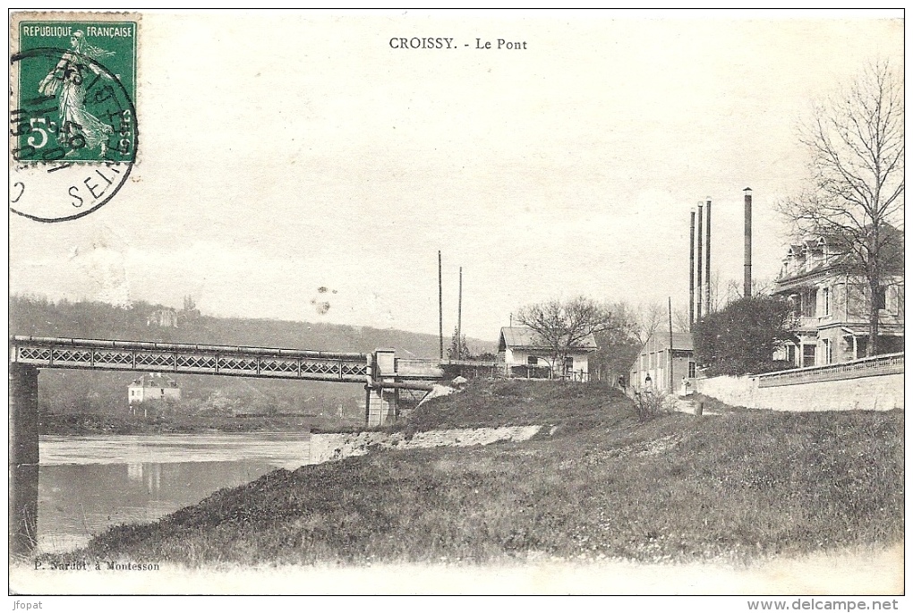 78 YVELINES - CROISSY Le Pont - Croissy-sur-Seine