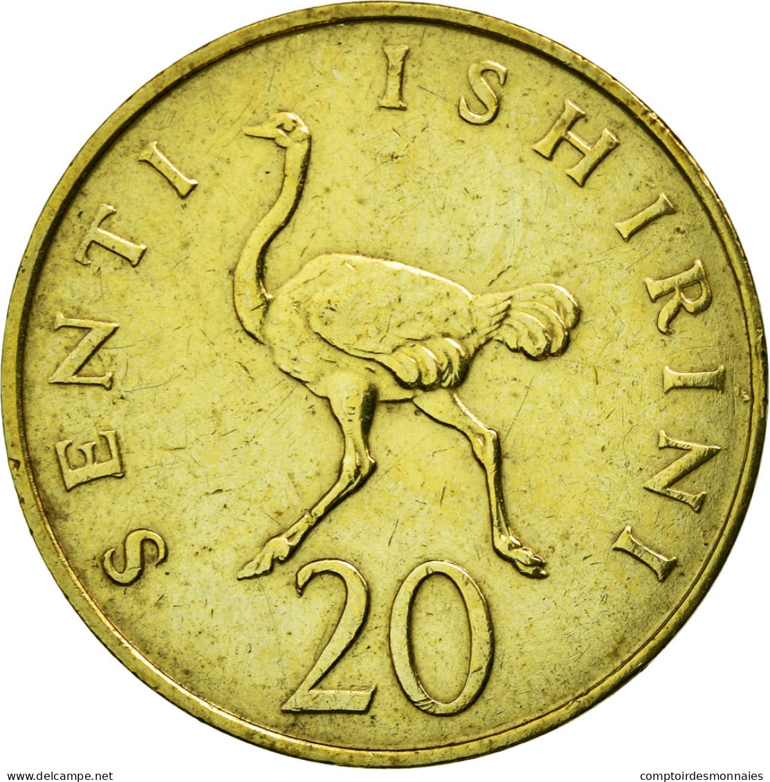 Monnaie, Tanzania, 20 Senti, 1981, TTB+, Nickel-brass, KM:2 - Tanzanie