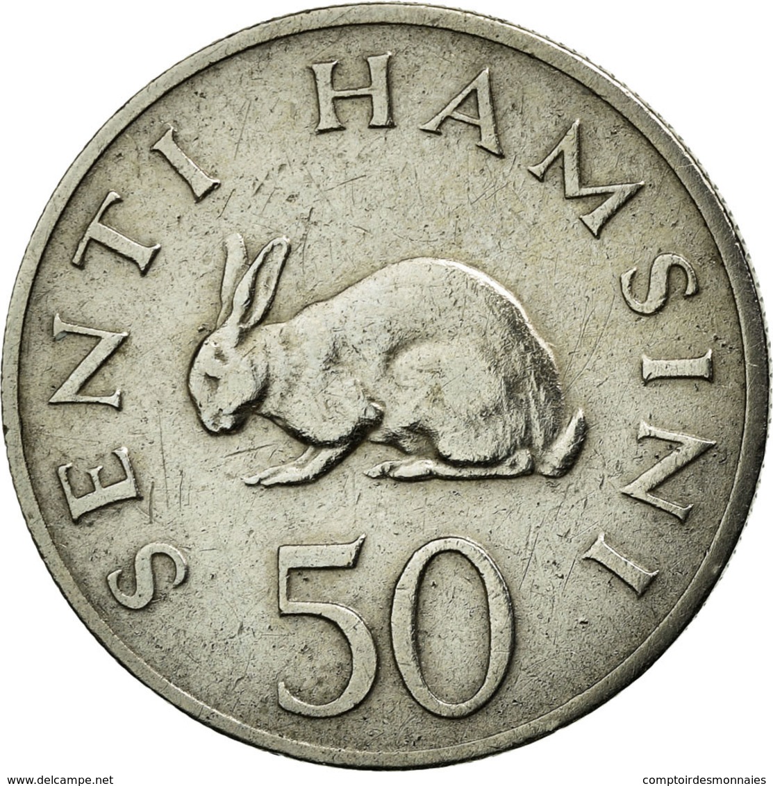 Monnaie, Tanzania, 50 Senti, 1970, TTB, Copper-nickel, KM:3 - Tansania