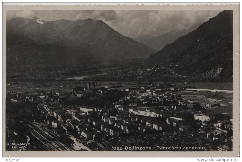 Bellinzona - Panorama Generale - 1222 - Sonstige & Ohne Zuordnung