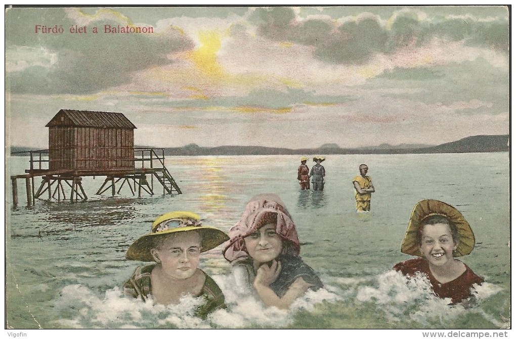 BALATON UNGARN, PC, Circulated 1910 - Ungarn
