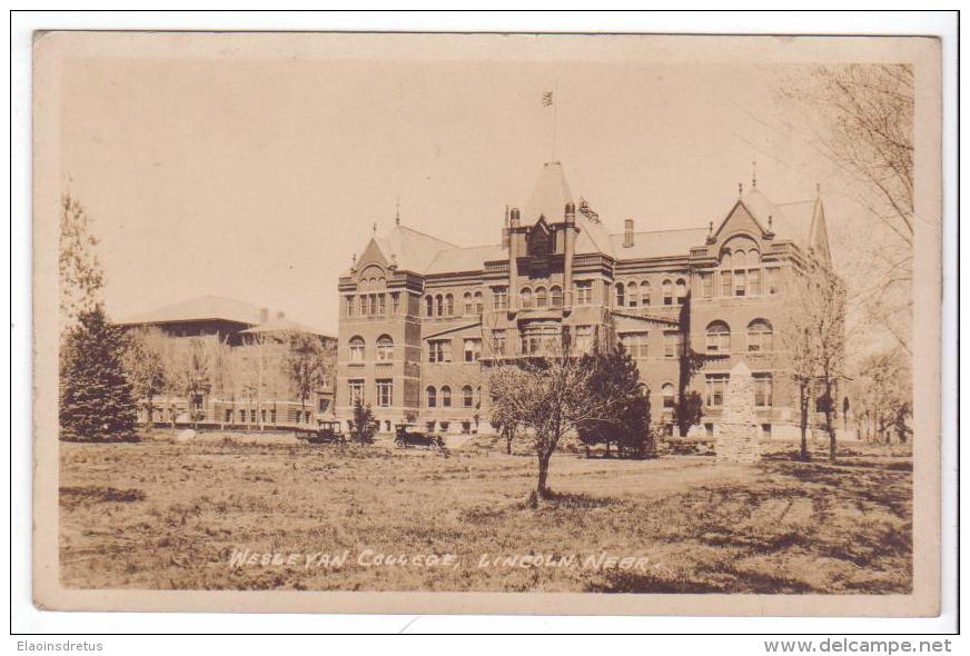 Etats-Unis (Nebraska) - Wesleyan College, Lincoln. Bon état, Non Circulé. - Lincoln