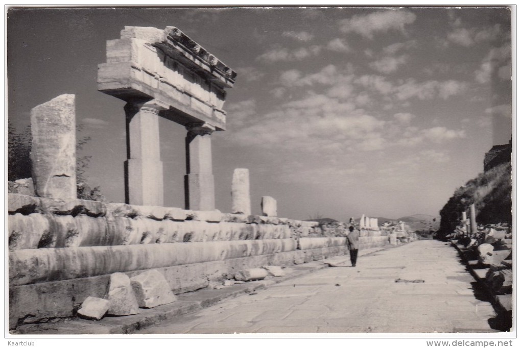 Efes / Ephesus: Mermer Cadde'den Dir Görünüs - A View From Marble Street - Izmir -  (Türkiye) - Turkije