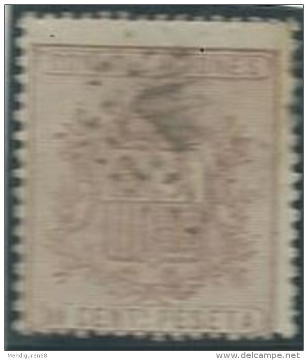 ESPAGNE ESPAÑA SPANIEN SPAIN ESPAÑA 1874 WAR TAX Escudo ARM 10 Céntimos USED ED 153 MI 145 YT 151 SG 227 SC 211 - Used Stamps