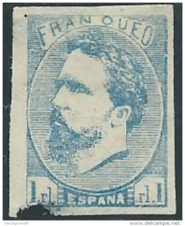 ESPAGNE ESPAÑA SPANIEN SPAIN ESPAÑA  1874 Carlos VII 1 Real ED 156 MI 1 I YV 1 PAIS VASCO SG 1 SC X1 - Carlistes