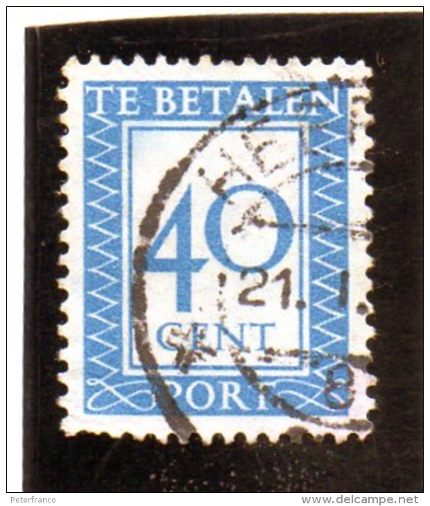 1947 Paesi Bassi - Segnatasse - Strafportzegels