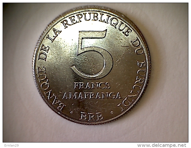 Burundi 5 Francs 1980 - Burundi