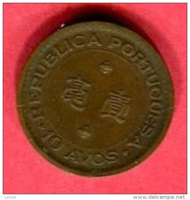 10 AVOS  1952 ( KM 9) TB  2 - Macau