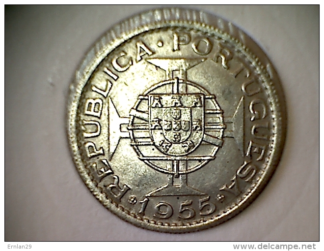 Angola 10 Escudos 1955 TTB - Angola