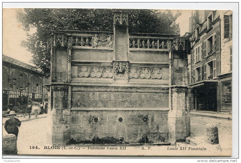 CPA 41 BLOIS  FONTAINE LOUIS XII - Blois