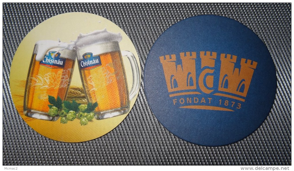 Chisinau Beer Mat / Bierdeckel - Brought From MOLDOVA!!!, Gebracht Aus MOLDAWIEN!!! - Sous-bocks