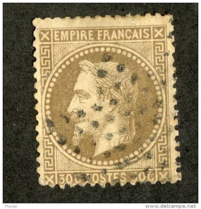 3377  France 1862  Mi.# 29a (o)   Scott #34  Offers Welcome! - 1862 Napoleon III