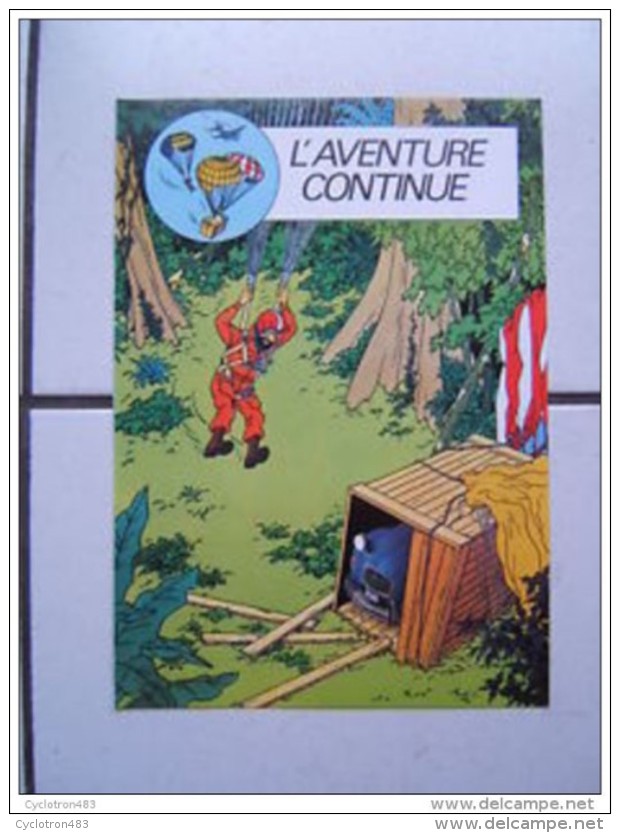 Tintin : L'aventure Continue. - Hergé