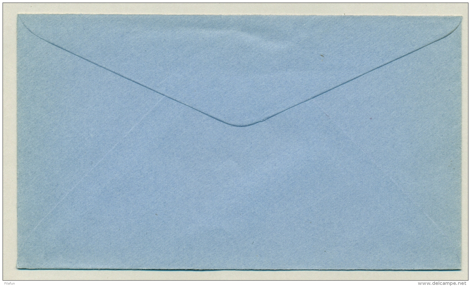 El Salvador - 1891 - 1 Centavo Preprinted Envelope - Blue Paper - El Salvador