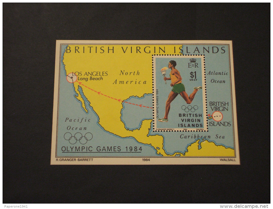 VIRGIN  - BF 1984 OLIMPIADI - NUOVI(++) - British Virgin Islands