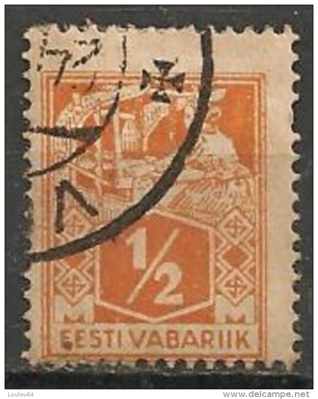 Timbres - Estonie - 1922 - 1/2 S. - - Estonie