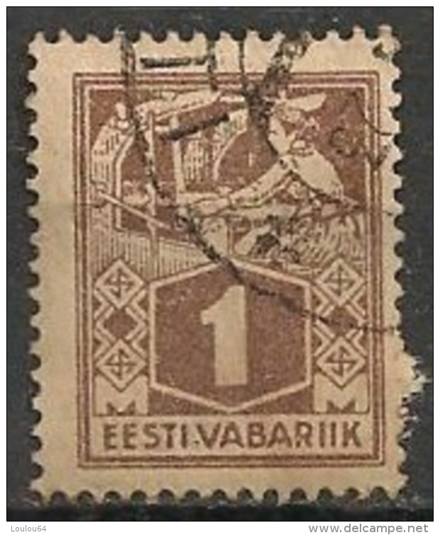 Timbres - Estonie - 1922 - 1 S. - - Estonie