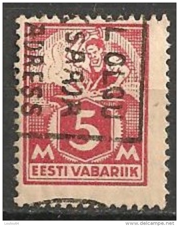 Timbres - Estonie - 1922 - 5 M. - - Estonie