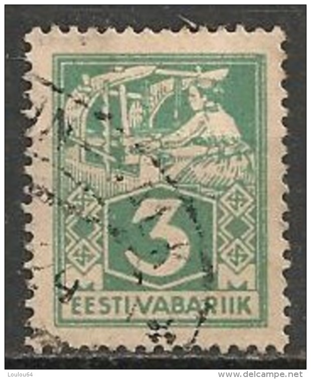 Timbres - Estonie - 1922 - 3 S. - - Estonie