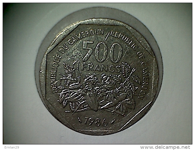 Cameroun 500 Francs 1986 - Cameroon