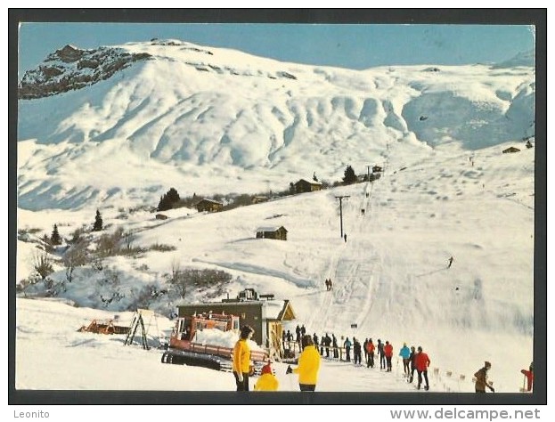 SURCUOLM GR Skigebiet Piz Mundaun Skilift CUOLM SURA 1979 - Mundaun