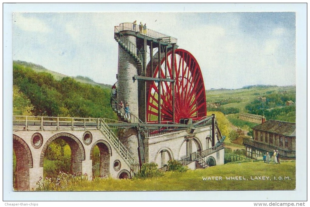 Water Wheel, Laxey, I.O.M. - Art Colour - Isle Of Man