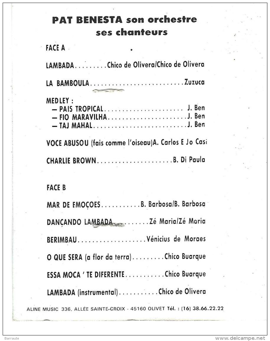 LAMBADA Danse De L Année K7  N° AL 208 - Audiokassetten