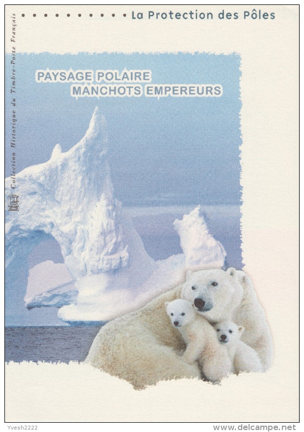 France 2009 Y&T F 4350. Document Officiel. Protection Des Pôles. Manchots, Iceberg, Phoque - Sonstige & Ohne Zuordnung