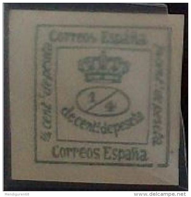 ESPAGNE ESPAÑA SPANIEN SPAIN ESPAÑA 1875 Corona Real 1/4 Céntimo ED 173 MI 165a YV 172 SG FF1a SC MR 7 - Ungebraucht