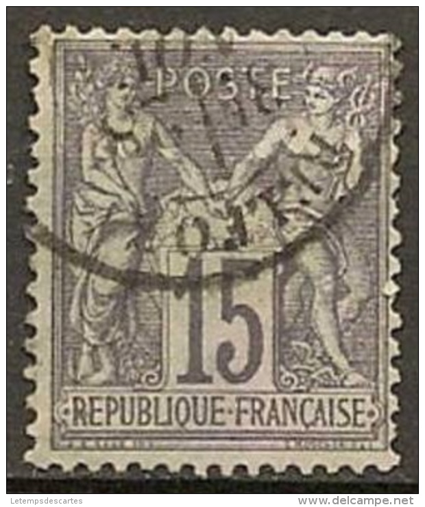 T 00765 - France 1876-78  Type Sage N° 66  (type 1) Oblitéré, Côte 10.00 € - 1876-1878 Sage (Typ I)