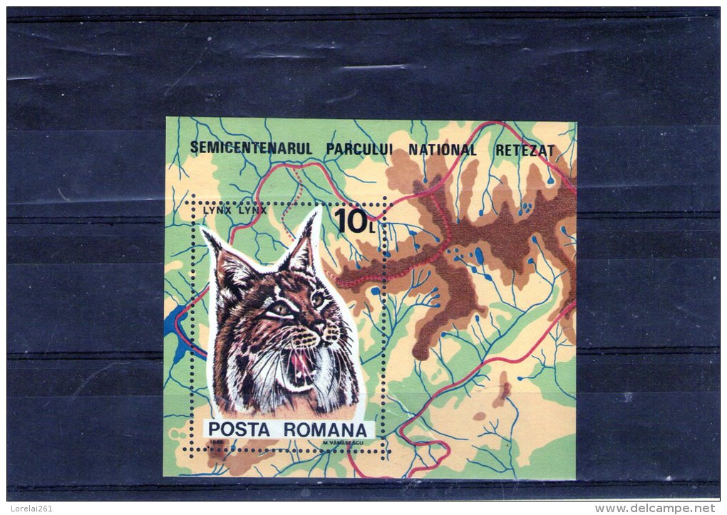 1985 - Parc National Retezat Mi Bloc 218 Et Yv Bloc 178 MNH - Ungebraucht