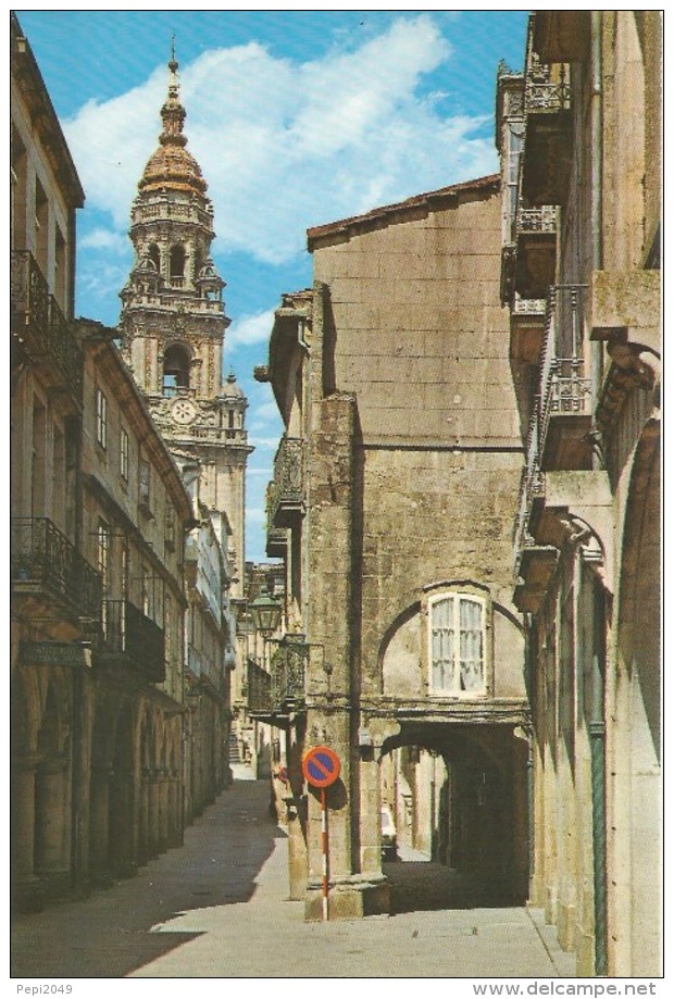 PV45 - POSTAL - SANTIAGO DE COMPOSTELA - RUA DEL VILLAR - La Coruña