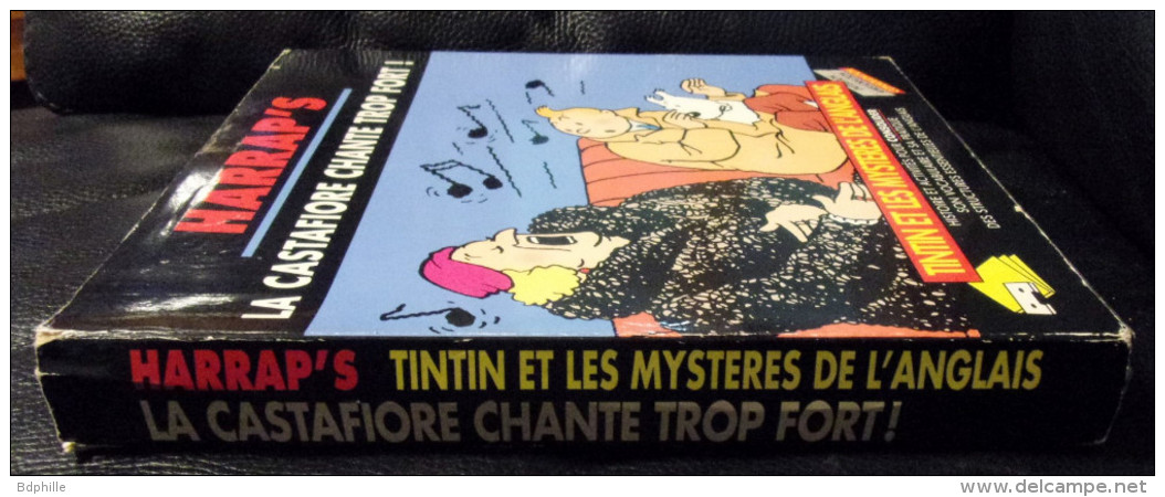 Harrap's : Tintin et Les Mysteres de l'Anglais  la Castafiore chante trop fort