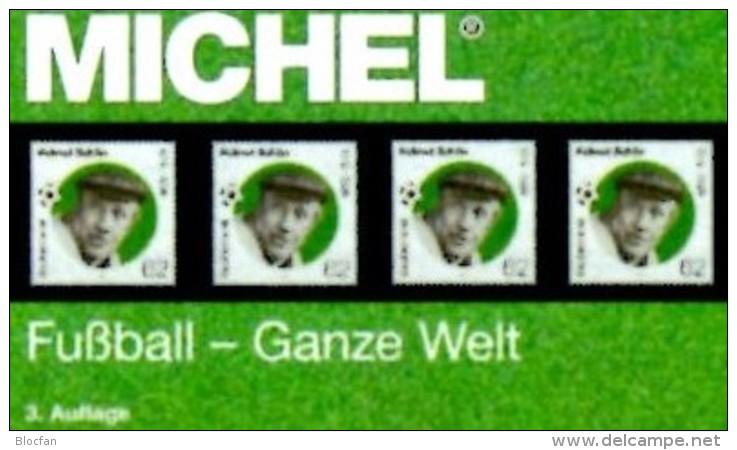 Fussball Catalogue MICHEL 2016 New 68€ Zur EM Frankreich Fußballmarken Der Ganzen Welt Topic Soccer Stamps Of The World - Andere & Zonder Classificatie