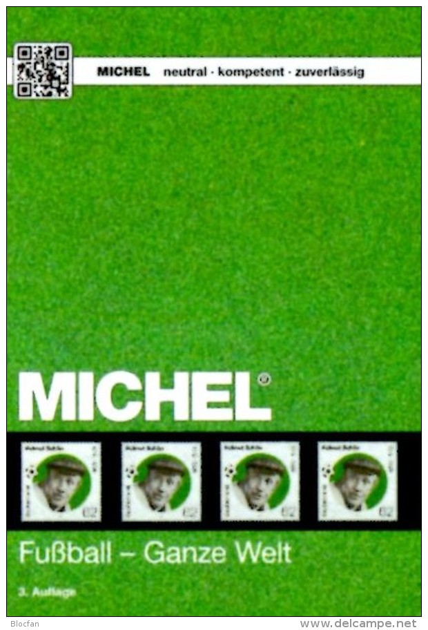 Fußball Catalogue MICHEL 2016 New 68€ Zur EM/Championat Fußballmarken Ganze Welt Topics Soccer Stamps Of The World - Saber